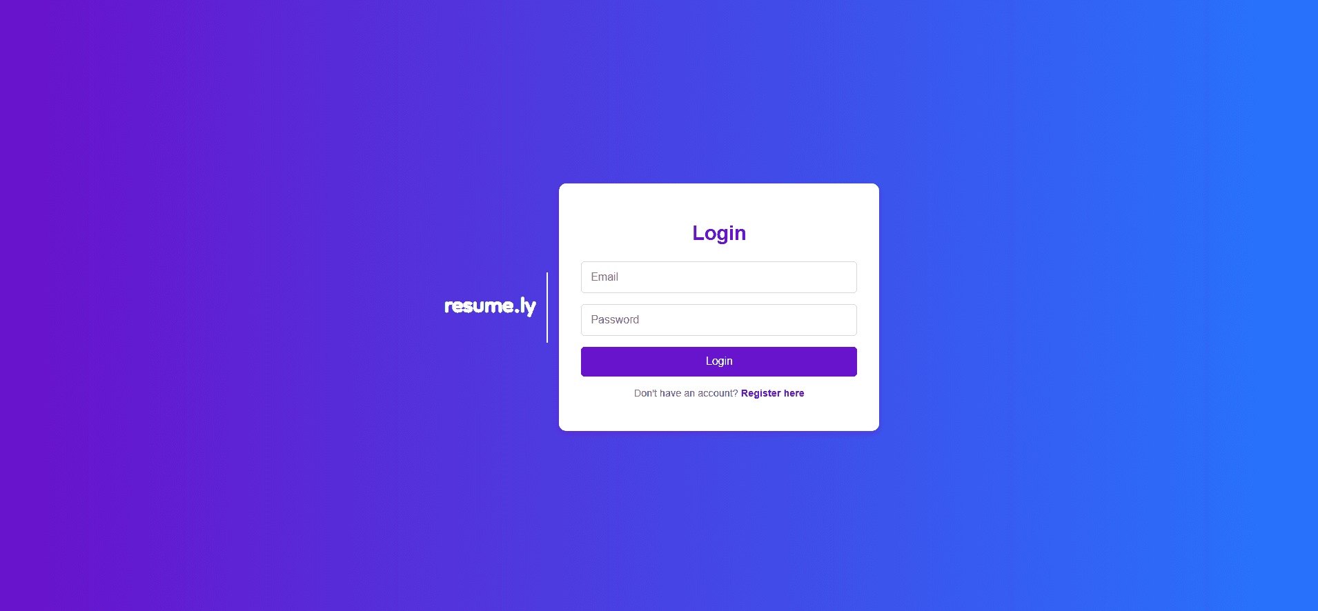 Resume Generator